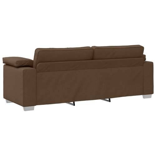 sofa za tri osobe smeđa 178 cm tkanina Cijena