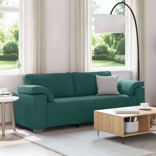 Sofa za tri osobe Tamno zelena 178 cm Tkanina Cijena