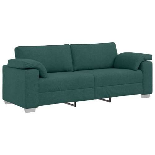 Sofa za tri osobe Tamno zelena 178 cm Tkanina Cijena