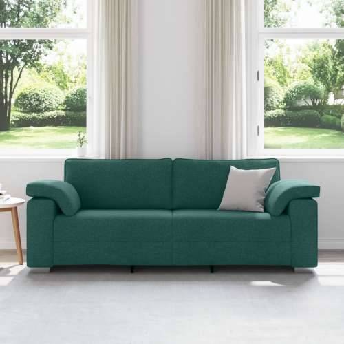 Sofa za tri osobe Tamno zelena 178 cm Tkanina Cijena
