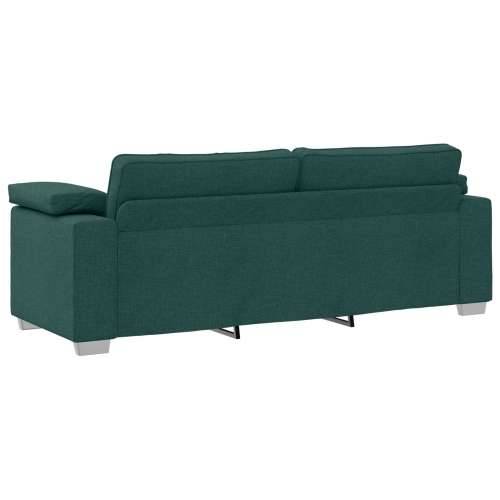 Sofa za tri osobe Tamno zelena 178 cm Tkanina Cijena
