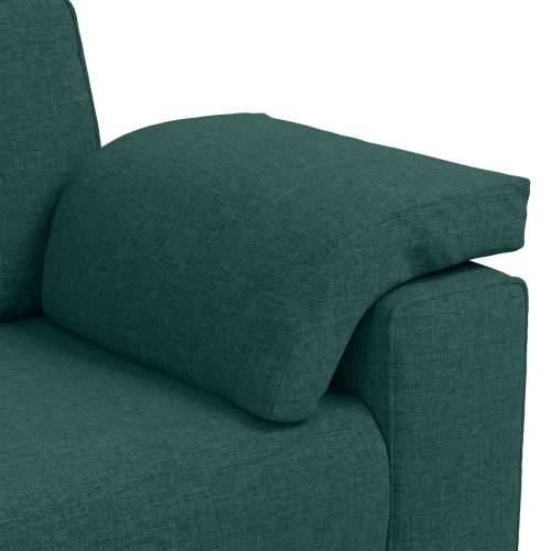Sofa za tri osobe Tamno zelena 178 cm Tkanina Cijena