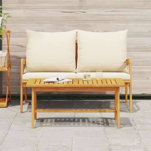 Stol za kavu 90x45x40 cm Masivno drvo akacije Cijena