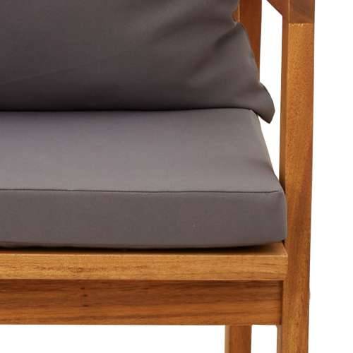 Vrtne stolice 2 kom 59.5x65x71.5 cm Čvrsto drvo akacije Cijena