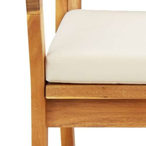 Vrtne stolice 2 kom 59,5x70,5x72,5 cm od masivnog drva akacije Cijena