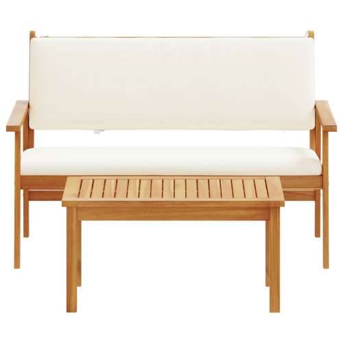 Set vrtnih sofa od 4 dijela s jastucima od solidnog drva akacije Cijena