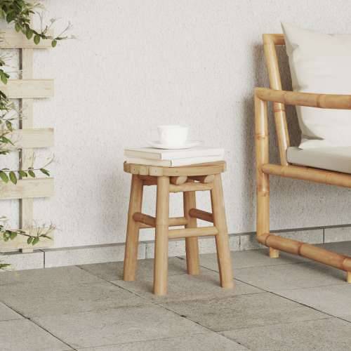 Niska okrugla stolica Ø30x36 cm od bambusa Cijena