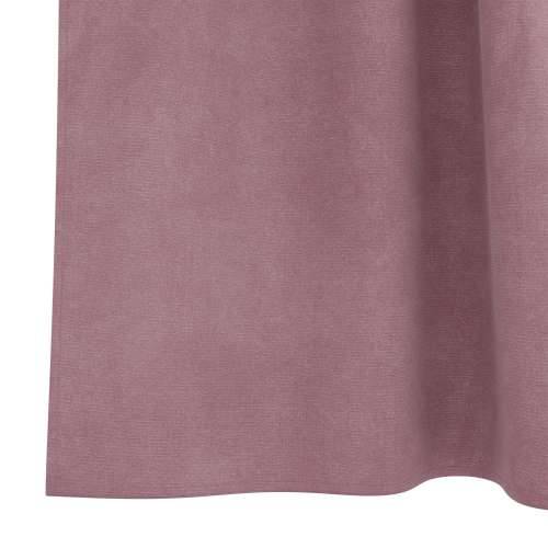 Zastore za zamračivanje s petljama 2 komada Tamno ružičasti baršun Cijena