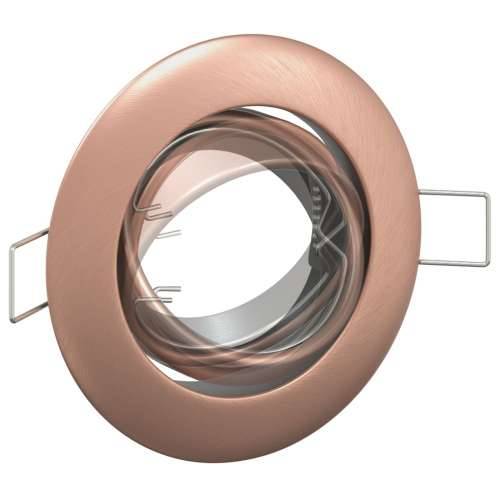 Ugradbene reflektore 6 kom Round GU10 Bakrena Ø90 mm Čelik Cijena