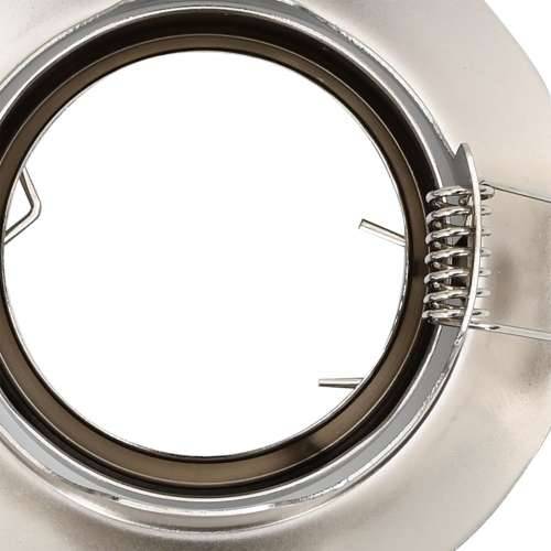 Ugradne reflektore 24 komada Okretni GU10 Srebrna Ø90 mm Čelik Cijena