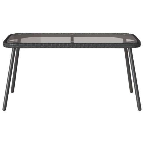 Stolić za kavu Crna 90x45x42 cm Poliratan Cijena