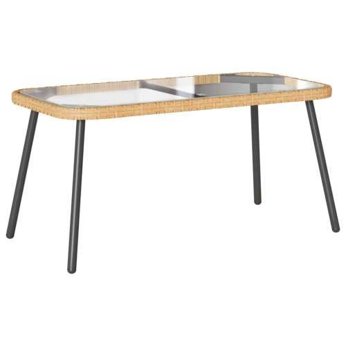 Stolić za kavu prirodni 90x45x42 cm Poli ratan Cijena