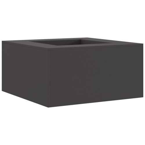 Vatrena jama Kvadratna Crna 80x80x40 cm Čelik Cijena