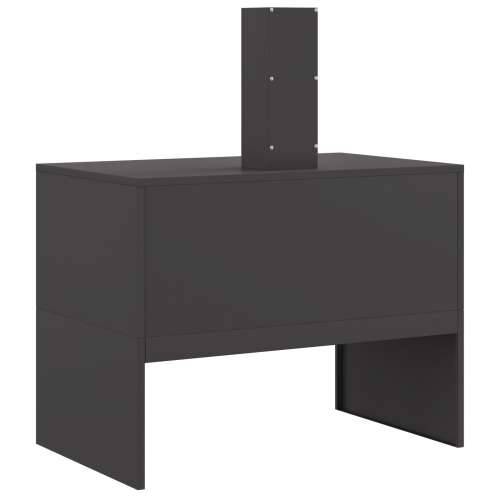 Oganj s dimnjakom Crna 80x50x96 cm Čelik Cijena