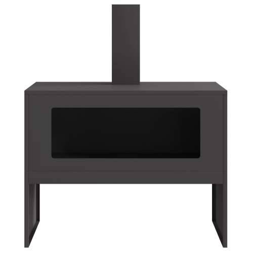 Oganj s dimnjakom Crna 80x50x96 cm Čelik Cijena