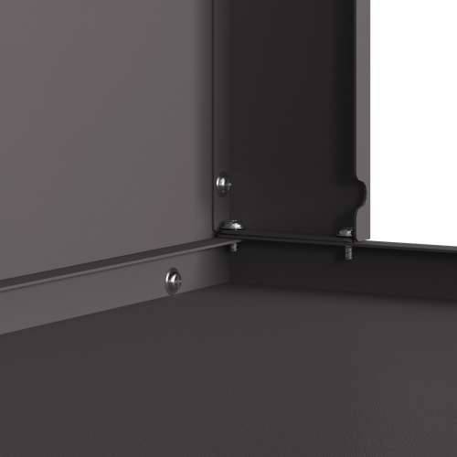 Oganj s dimnjakom Crna 80x50x96 cm Čelik Cijena