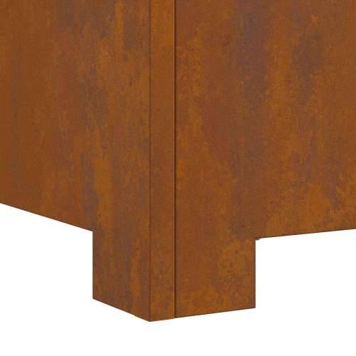 Dimnjak kvadratni 80x80x40 cm od čelika otpornog na vremenske uvjete Cijena