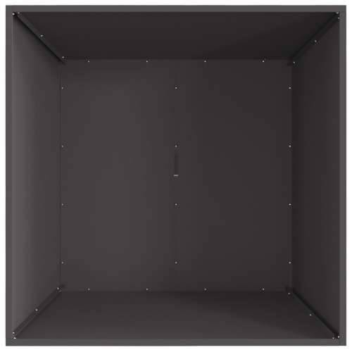 Vatrogasni Odliv Četvrtasti Crni 80x80x40 cm Čelik Cijena