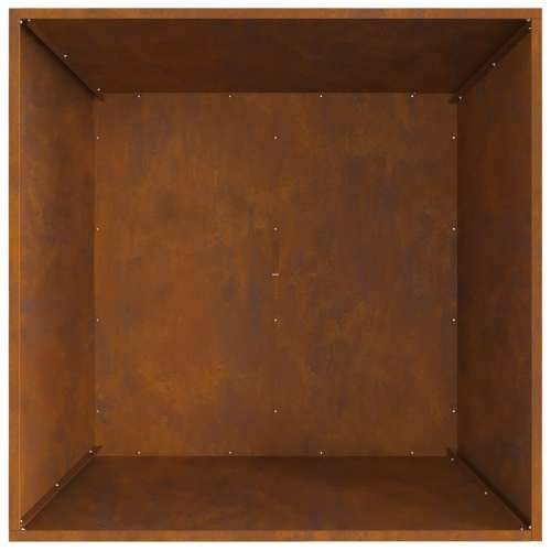 Ognjište Kvadratno 80x80x40 cm Čelična Cijena