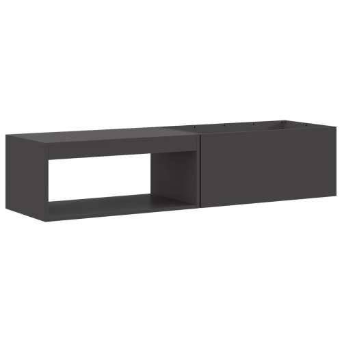 Ognjište s skladištem za drva Crno 160x45x35 cm Čelik Cijena