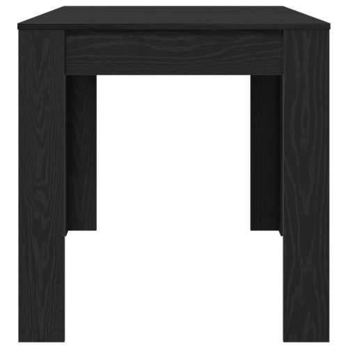 Blagovaonski Stol Crni Hrast 140x74,5x76 cm Od drveta Cijena