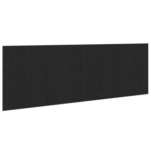 zidna glava kreveta iz crnog hrasta 240x1.5x80 cm napravljena od inženjerskog drva Cijena