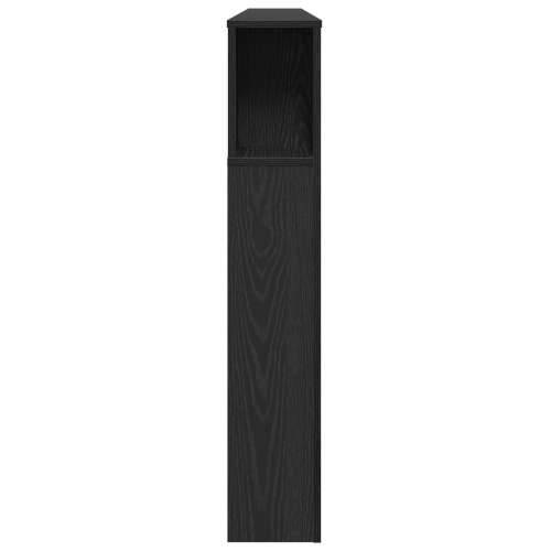 Noćni ormarić u crnom hrastu - 180x18.5x102.5 cm Cijena