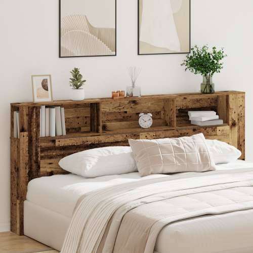 Kabinet uzglavlja Stari drveni 220x18,5x104,5 cm Cijena