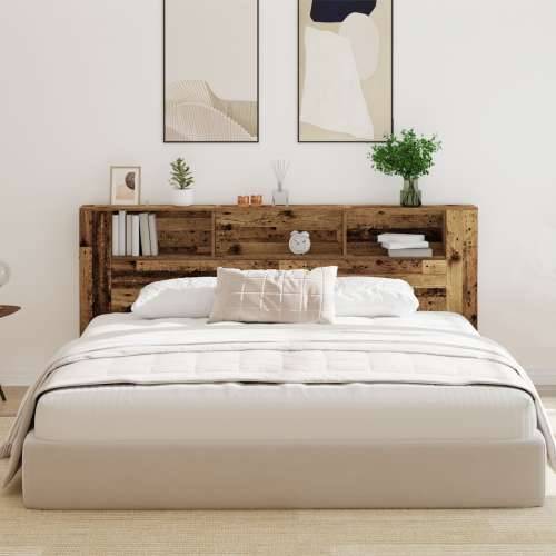 Kabinet uzglavlja Stari drveni 220x18,5x104,5 cm Cijena