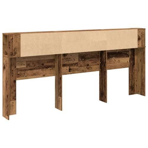 Kabinet uzglavlja Stari drveni 220x18,5x104,5 cm Cijena