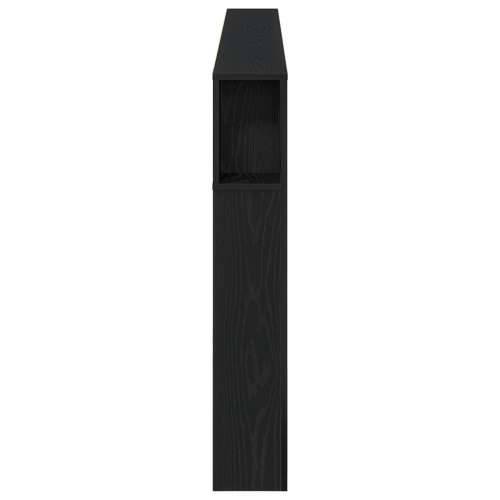 Glava kreveta Ormar Crni Hrast 220x18,5x104,5 cm Cijena