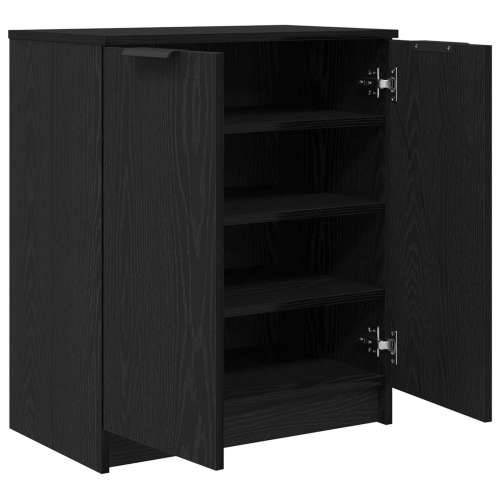 Ormar za cipele Crna Hrast 59x35x70 cm Konstruirano drvo Cijena