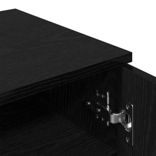 Ormar za cipele Crna Hrast 59x35x70 cm Konstruirano drvo Cijena