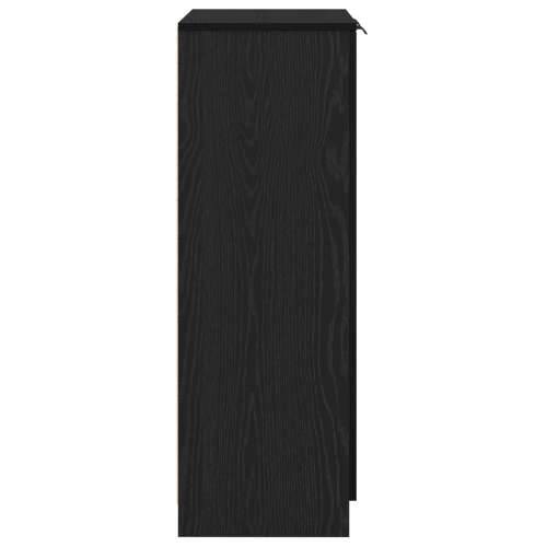Ormar za cipele Crna Bukva 59x35x100 cm Od drvenih vlakana Cijena