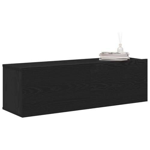 TV ormarići 2 kom Crni Hrast 100x30x30 cm Od konstruiranog drva Cijena
