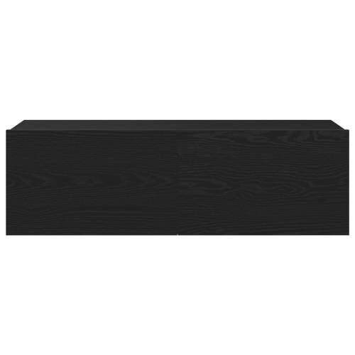 TV ormarići 2 kom Crni Hrast 100x30x30 cm Od konstruiranog drva Cijena