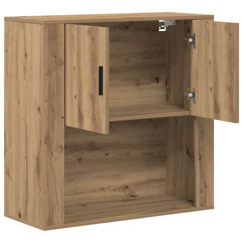 zidni ormar umjetni hrast 80x33x80 cm kompozitno drvo Cijena