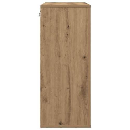 zidni ormar umjetni hrast 80x33x80 cm kompozitno drvo Cijena