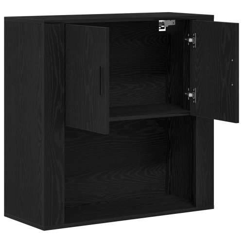 ormar za zid crni hrast 80x33x80 cm konstruirano drvo Cijena
