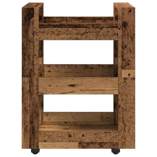 Kolica za kuhinju Staro drvo 60x45x80 cm Uređeno drvo Cijena