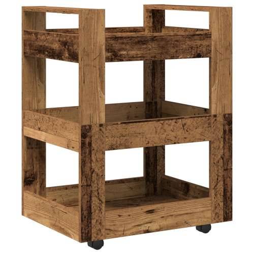 Kolica za kuhinju Staro drvo 60x45x80 cm Uređeno drvo Cijena