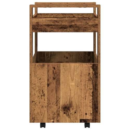 Kolica za kuhinju Staro drvo 60x45x80 cm Konstruirano drvo Cijena