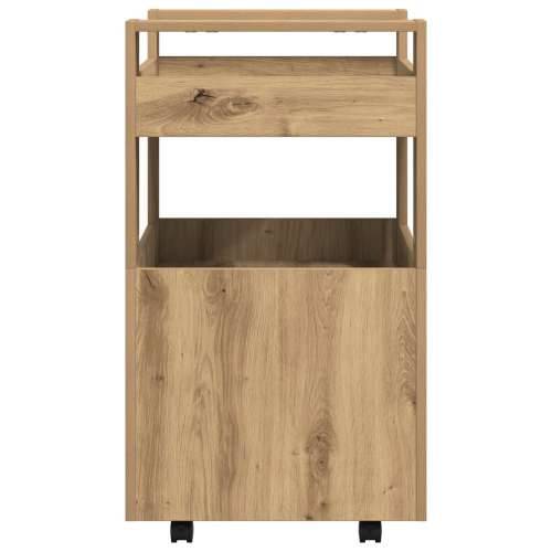 Kuhinjski kolica Artisan Oak 60x45x80 cm Konstruirano drvo Cijena