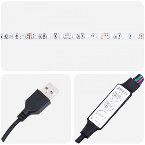 Noćni ormarić s LED svjetlima Crna hrast 40x39x48,5 cm Cijena