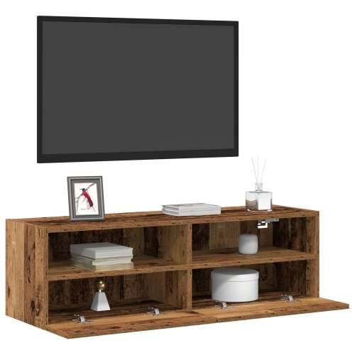 TV zidna jednostavna ormarić stari drvo 100x30x30 cm konstruirano drvo Cijena