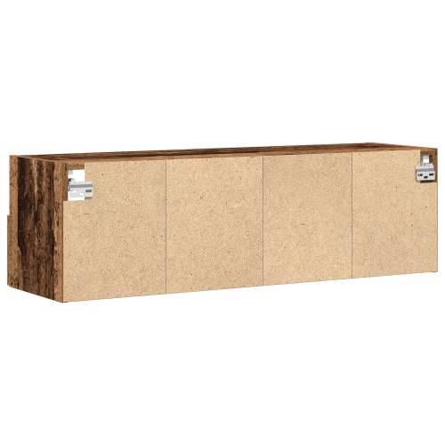 TV zidna jednostavna ormarić stari drvo 100x30x30 cm konstruirano drvo Cijena