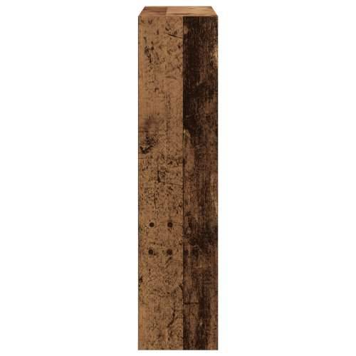 Ormar za cipele s preklopnom ladicom, stari drveni izgled 80x21x87,5 cm Cijena