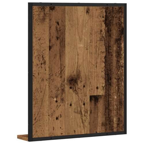 Ogledalo za Kupaonicu Stari Drvo 50x12x60 cm Uređeni Drvo Cijena