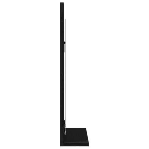 Ogledalo za kupaonicu Crni hrast 50x12x60 cm Konstruirano drvo Cijena