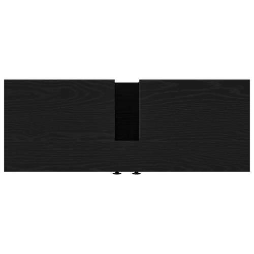 Ormar za Lavabo - Umivaonik Crna Hrast 80x30x60 cm Upravna drvena ploča Cijena